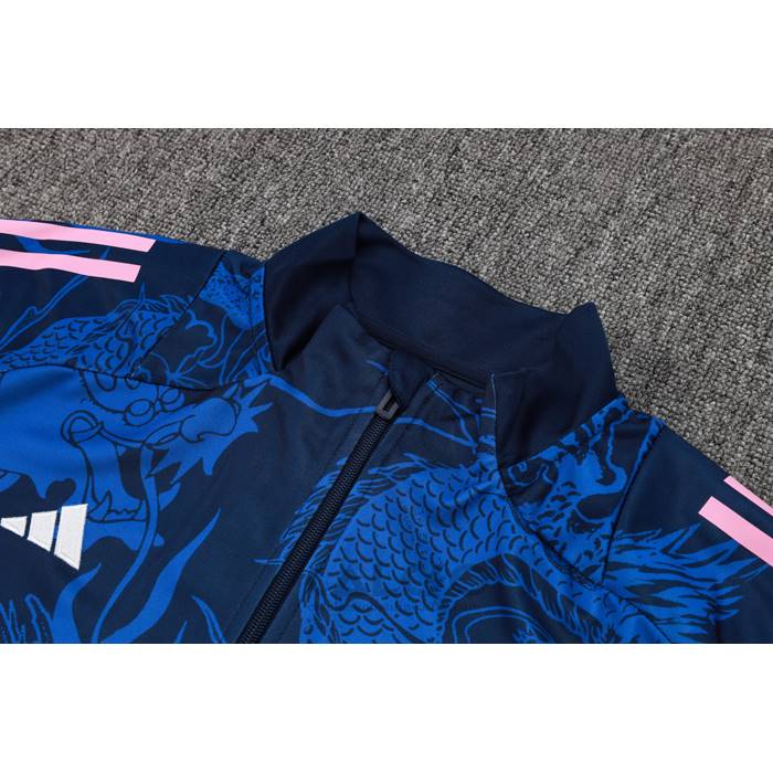 Tuta da Track di Giacca Real Madrid Dragon Bambino 2024-2025 Blu
